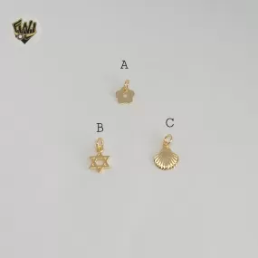 (1-2001) Gold Laminate - Tiny Pendants - BGF