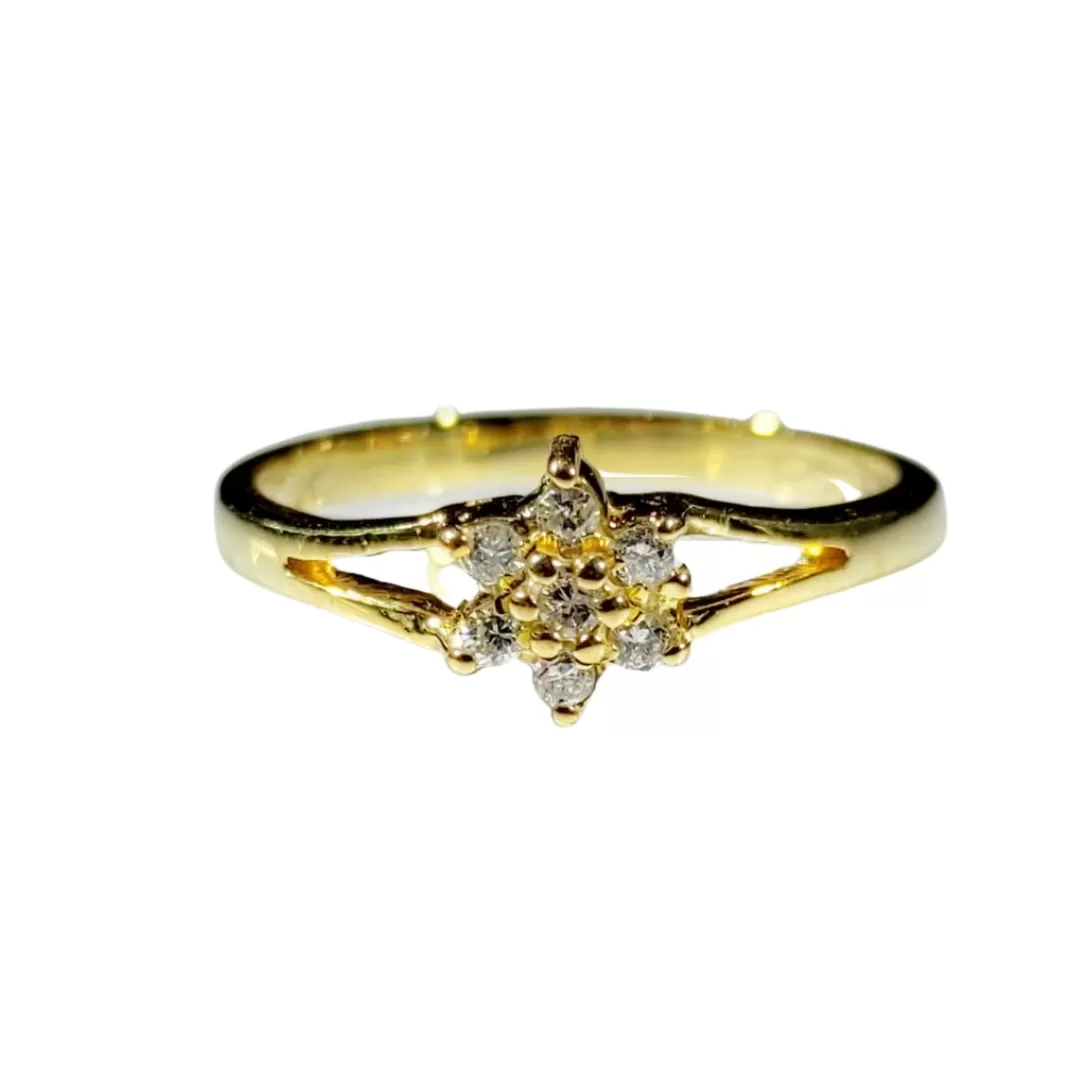 .10ctw Star Diamond Engagement Ring/ Women's Ring