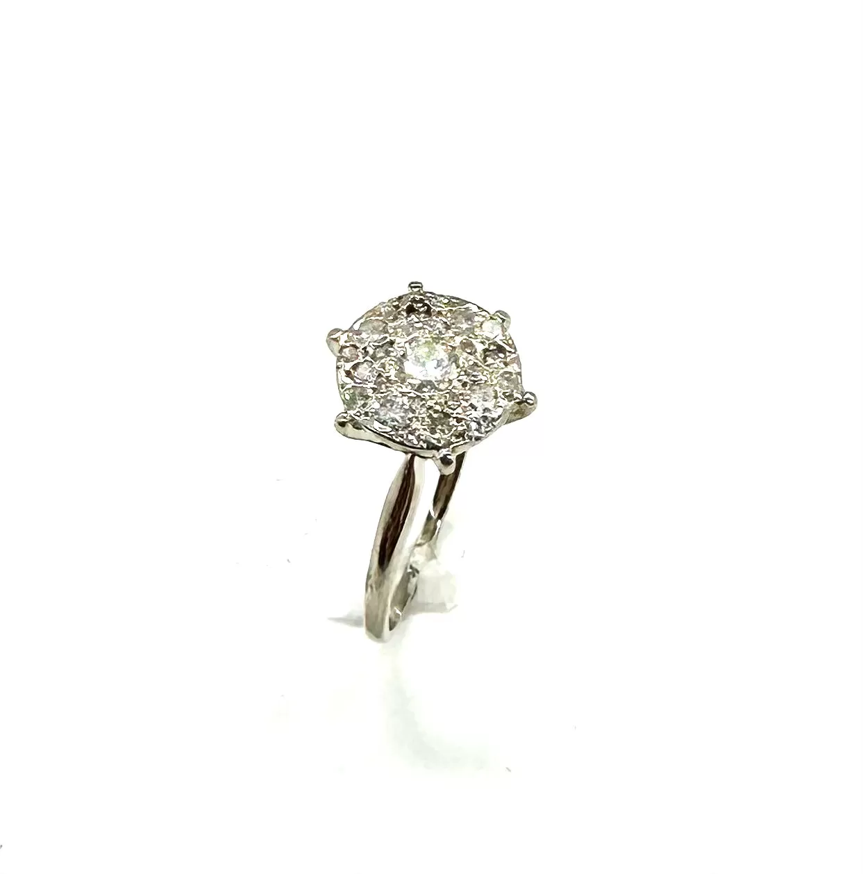 1/2 Ctw Diamond Cluster Ring