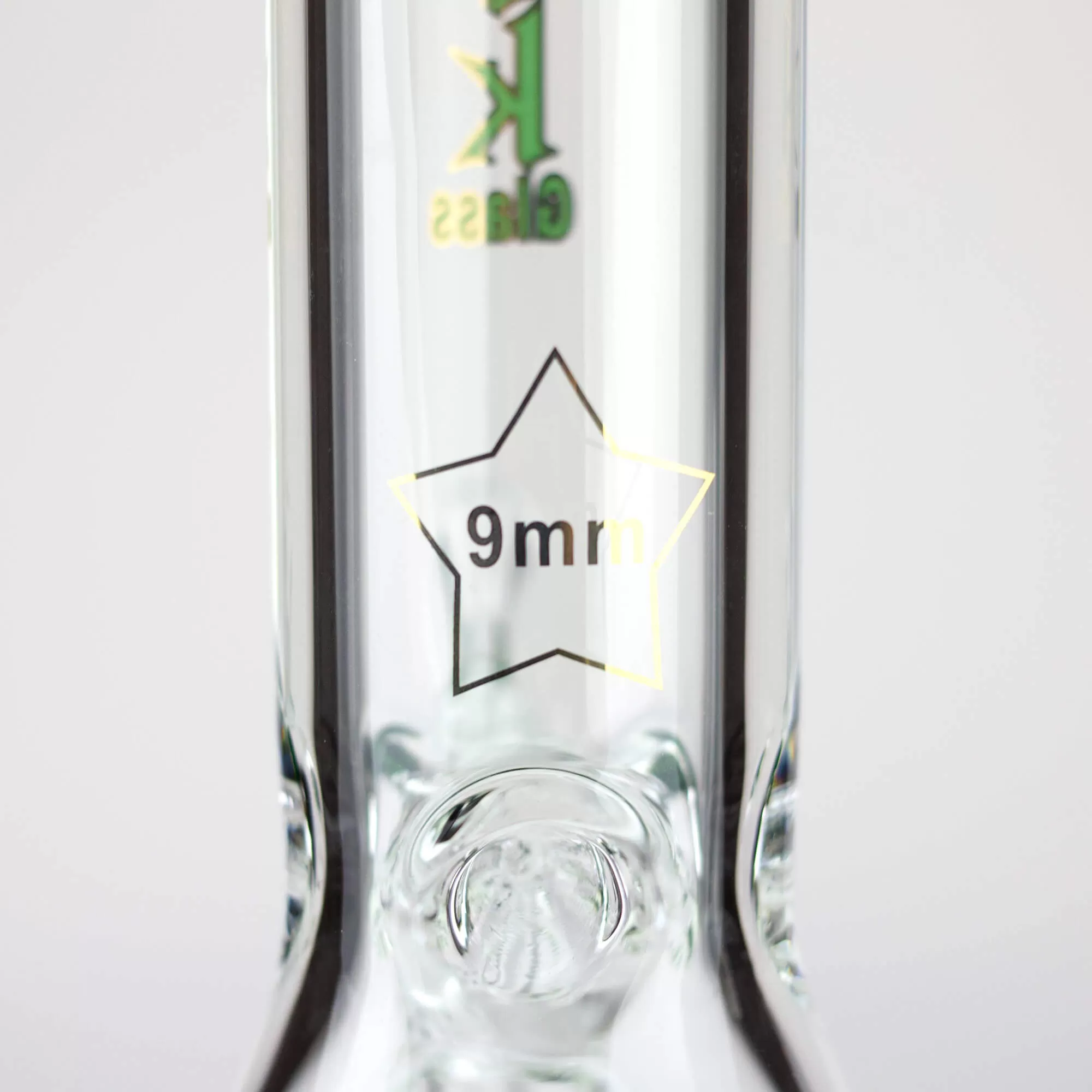 12" SPARK 9mm Glass Beaker Water Bong