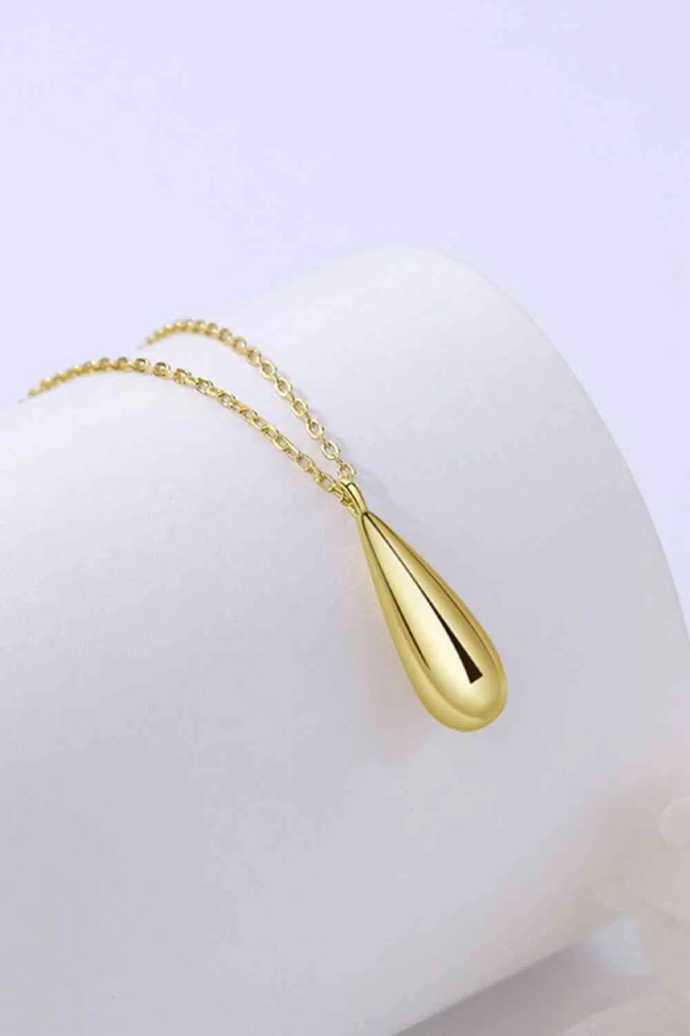 18K Gold-Plated Pendant Necklace