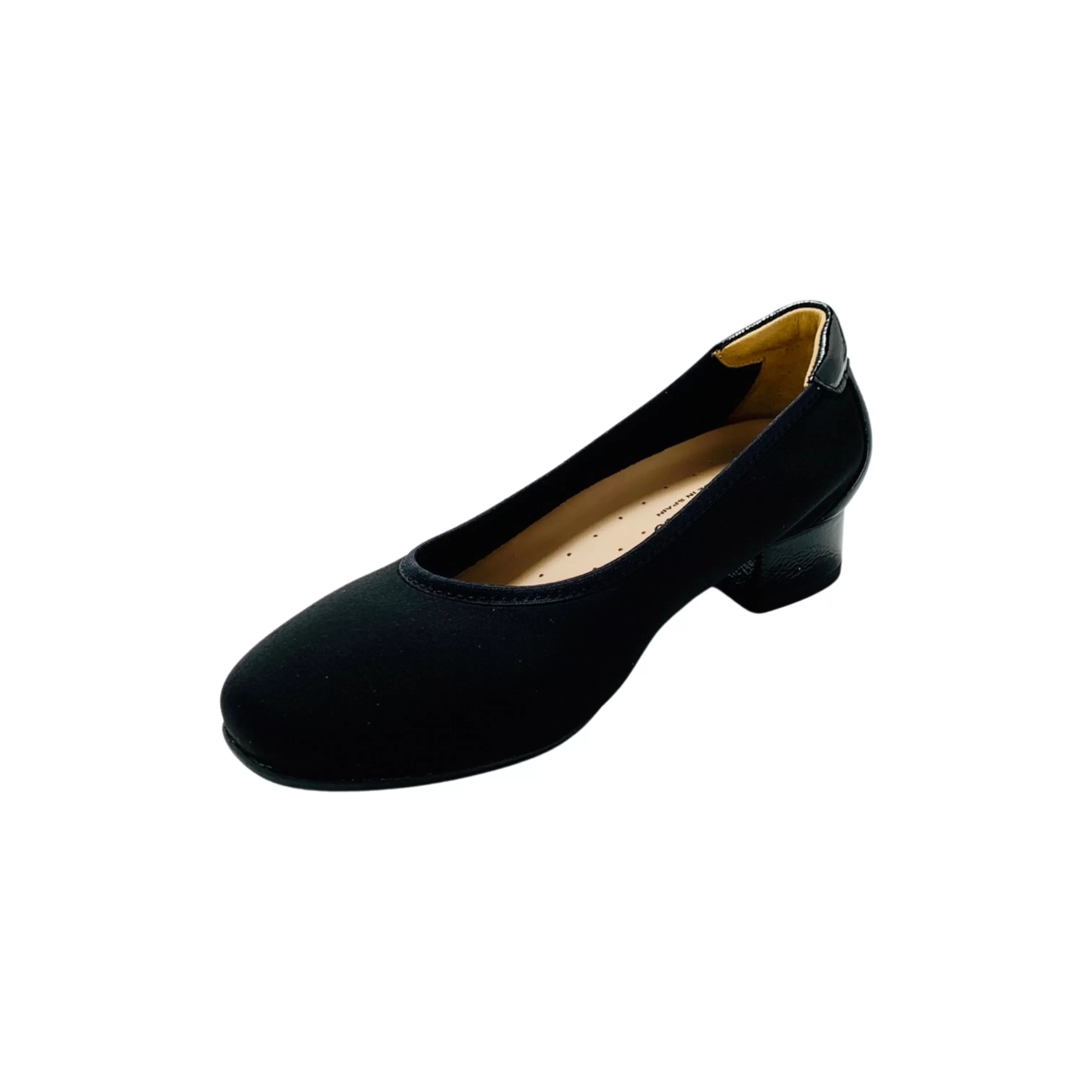 235016 Black Low Heel