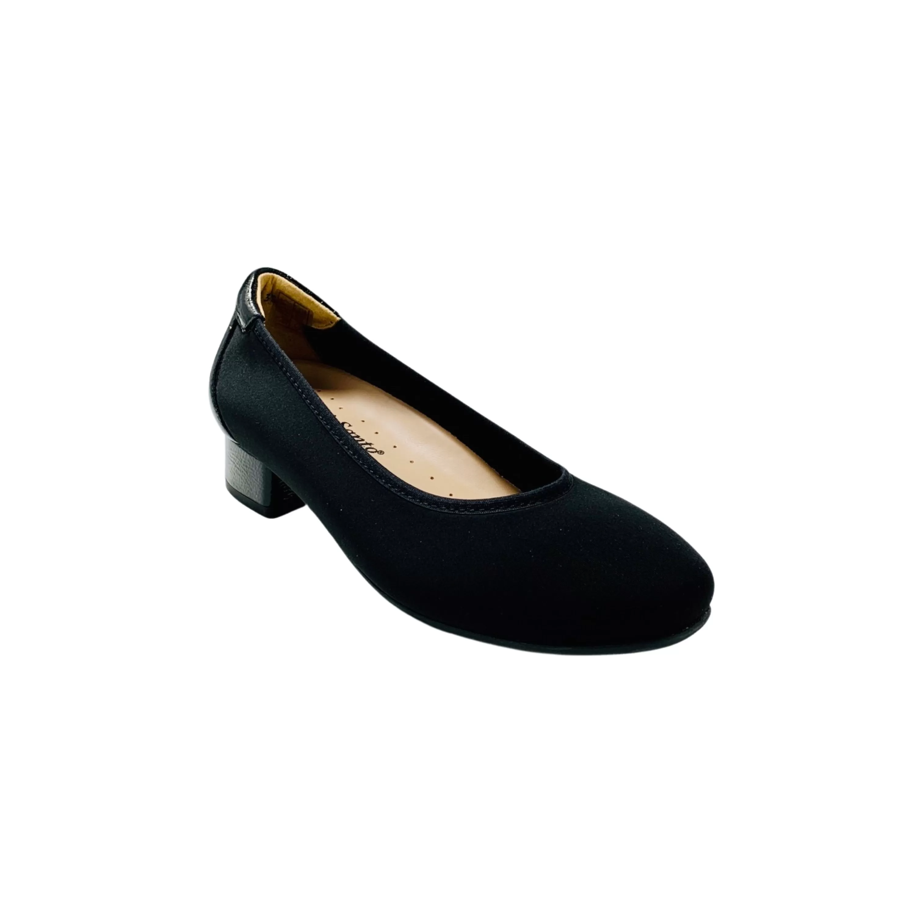 235016 Black Low Heel