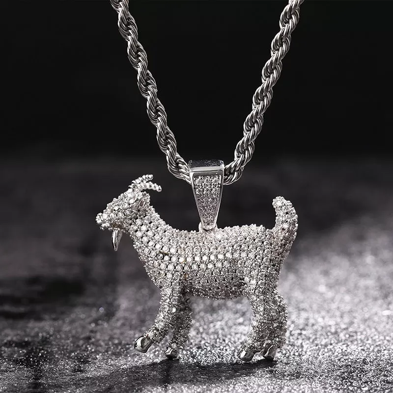 3D Goat Pendant