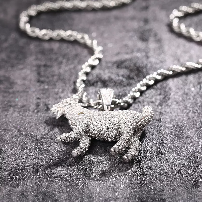 3D Goat Pendant