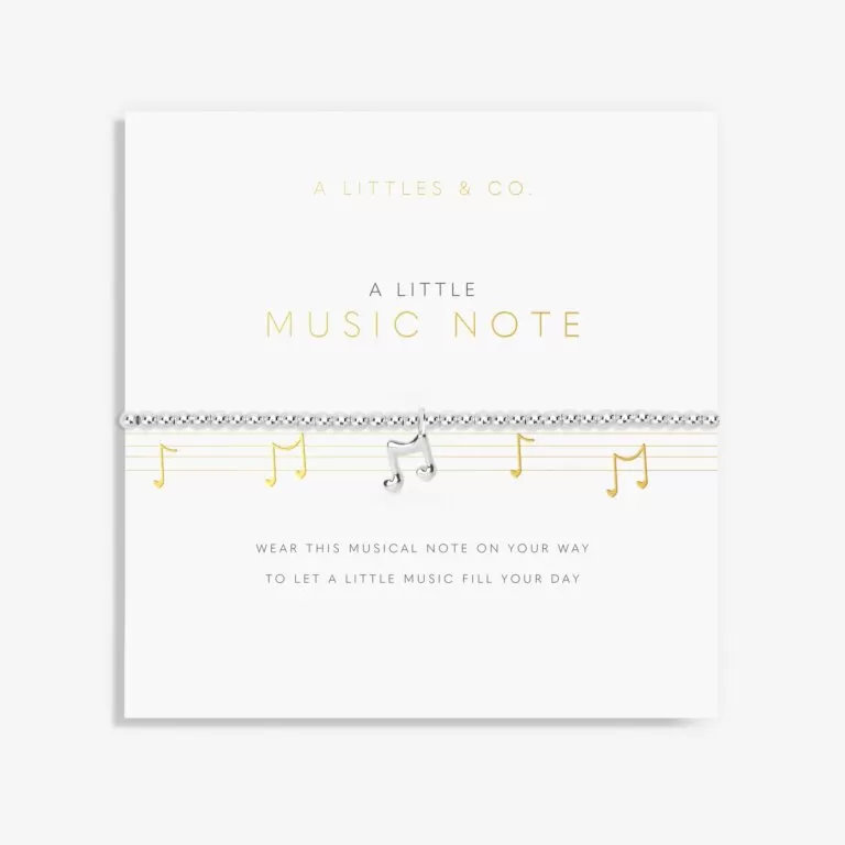 A Little 'Music Note' Bracelet