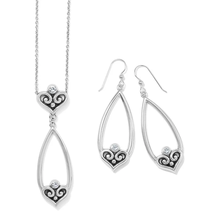 Alcazar Heart Teardrop Gift Set