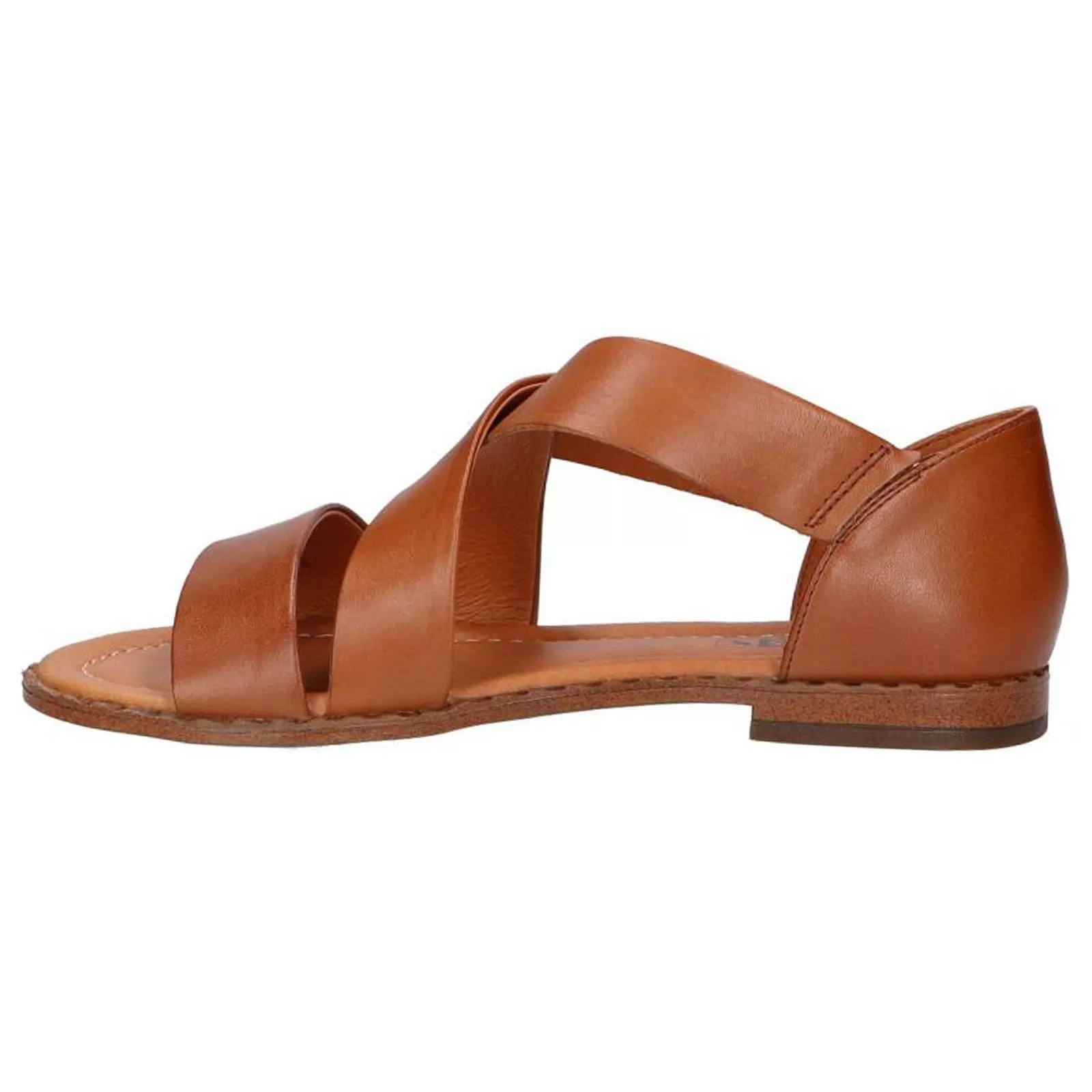 Algar Calfskin Leather Women's Strappy Flat Sandals