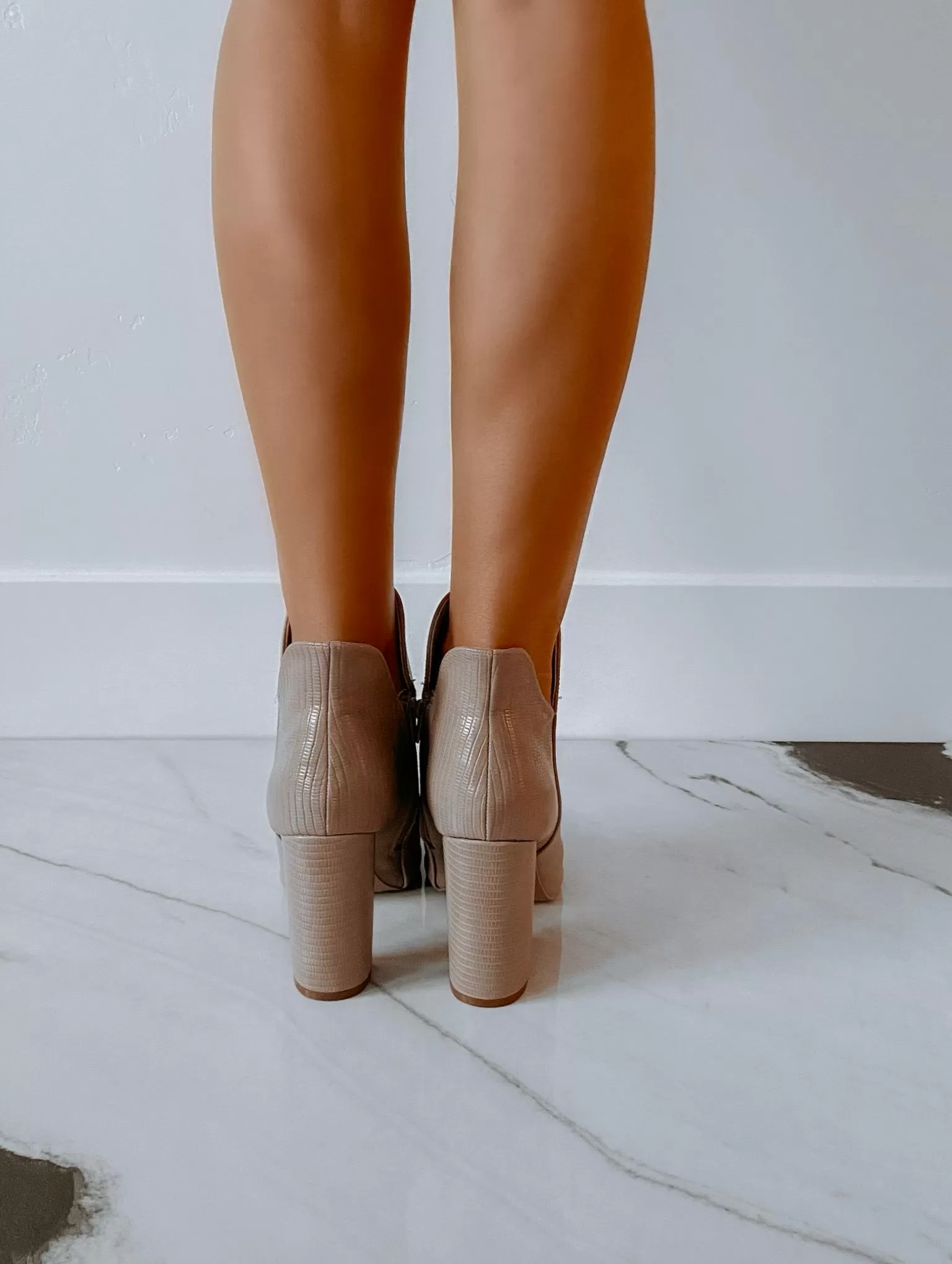 Alice Booties - Taupe