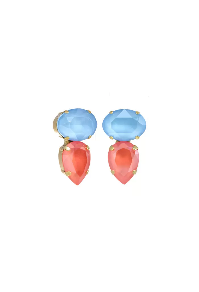 Ally Earring-Coral