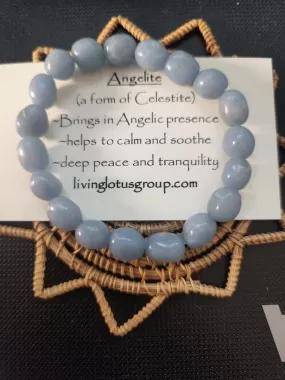 Angelite Power Bracelet