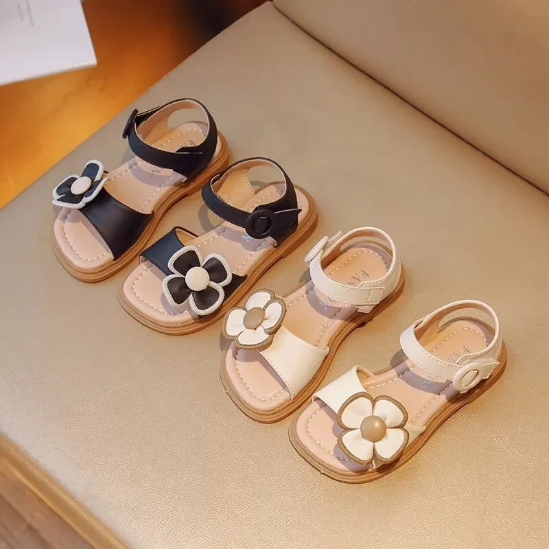 Anti-Slip Flower Girl's Toddler Casual Shoes - G04121 Sandals Sliders