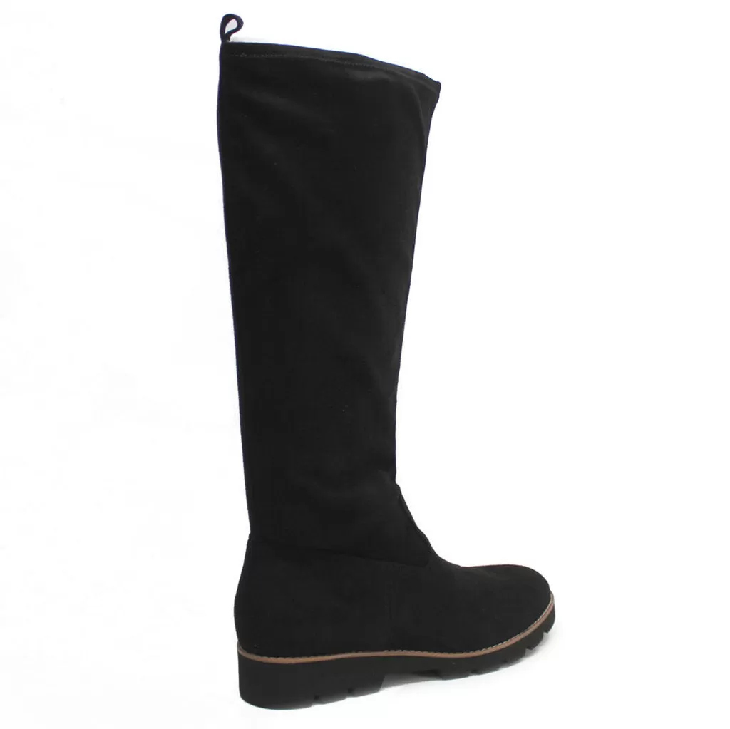 Ashburn Suede Textile Women's Calf Length Boots