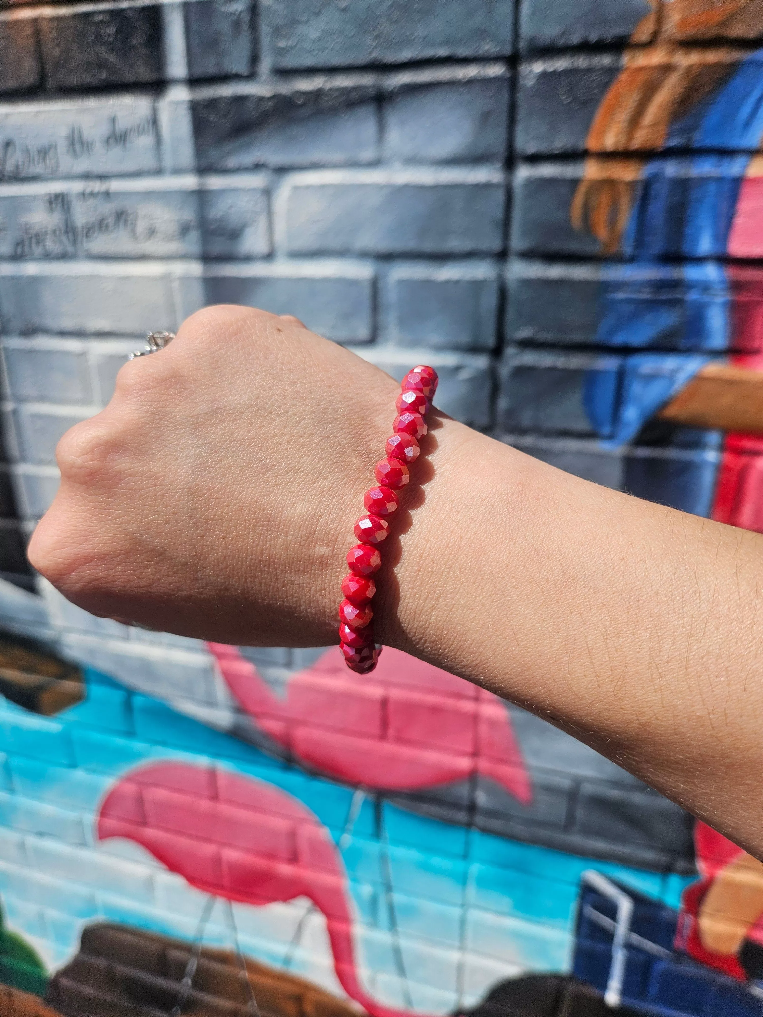 Beaded Game Day Bracelets