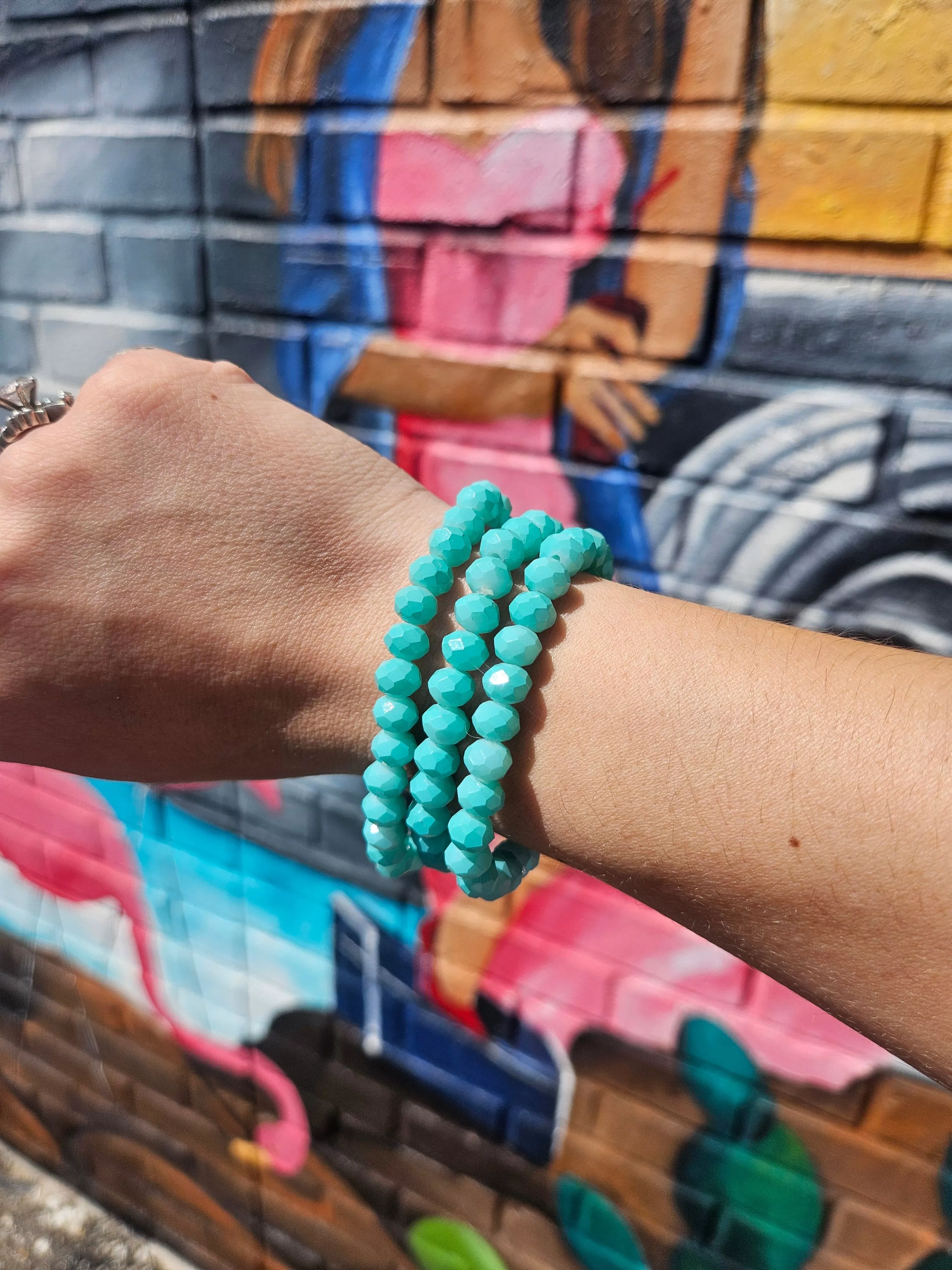 Beaded Game Day Bracelets