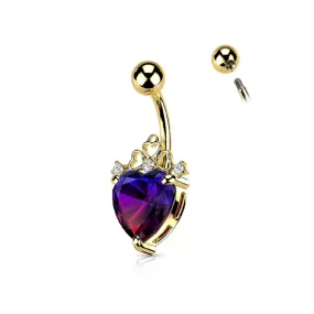 Belly Ring - Heart