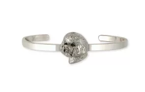 Bichon Frise Bracelet Jewelry Sterling Silver Handmade Dog Bracelet BF24-CB