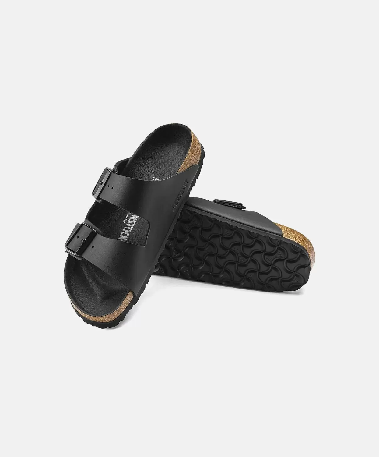 Birkenstock Arizona Semi Exquisite Birko-Flor Black Sandals