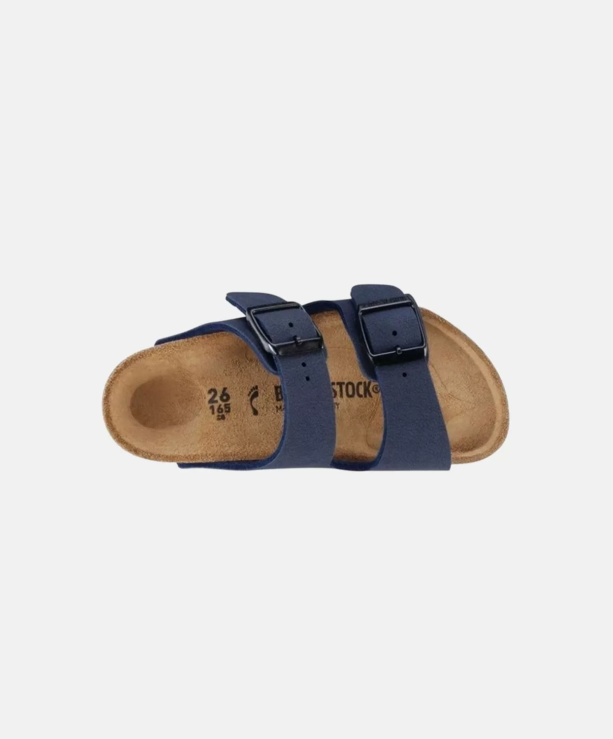 Birkenstock Kids Arizona BirkiBuc Navy Sandals