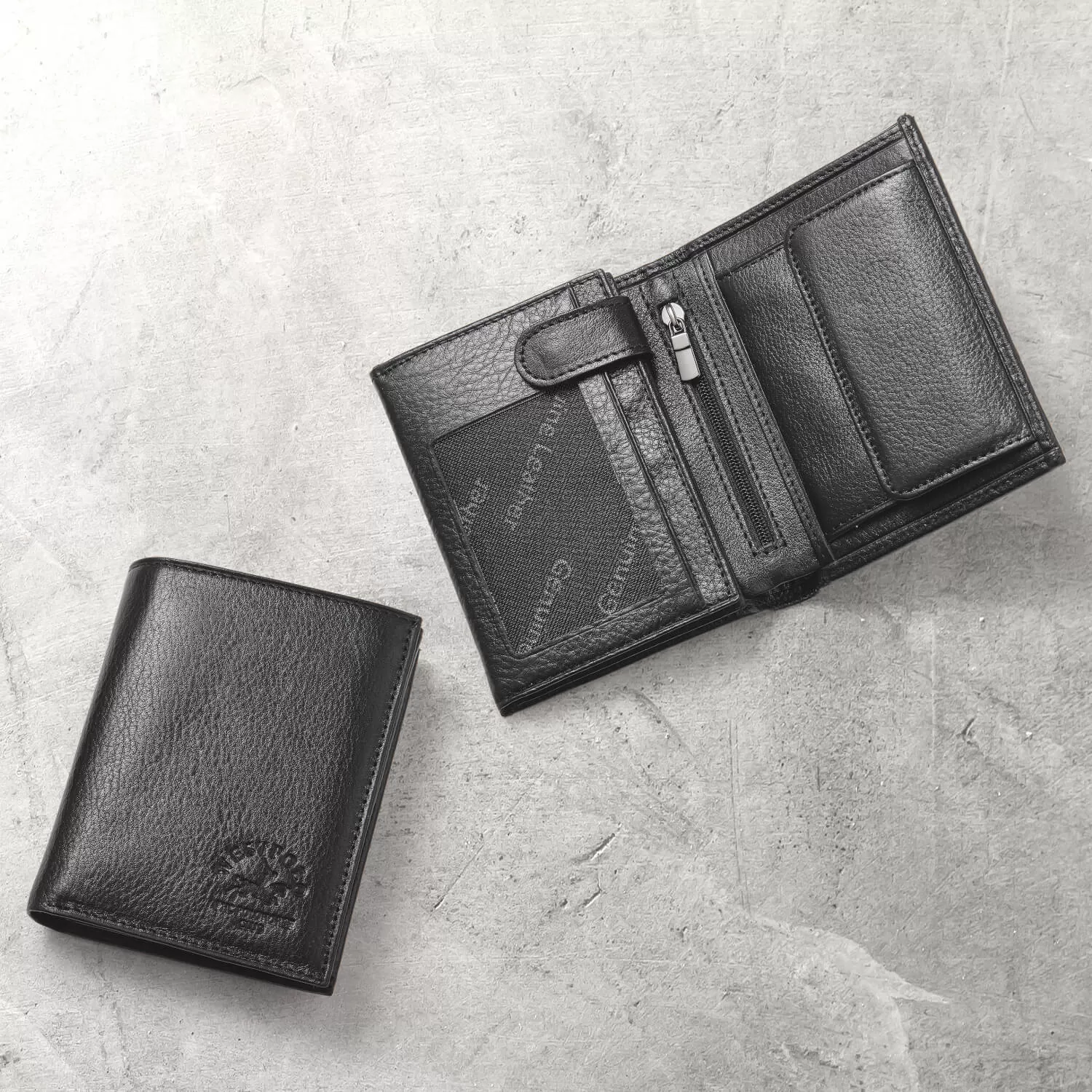 Black Leather Wallet