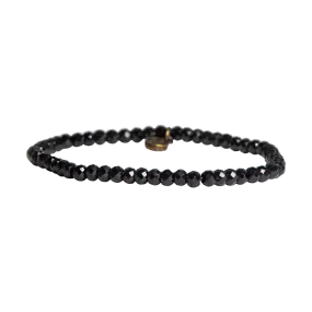 Black Spinel Mini Gemstone Bracelet