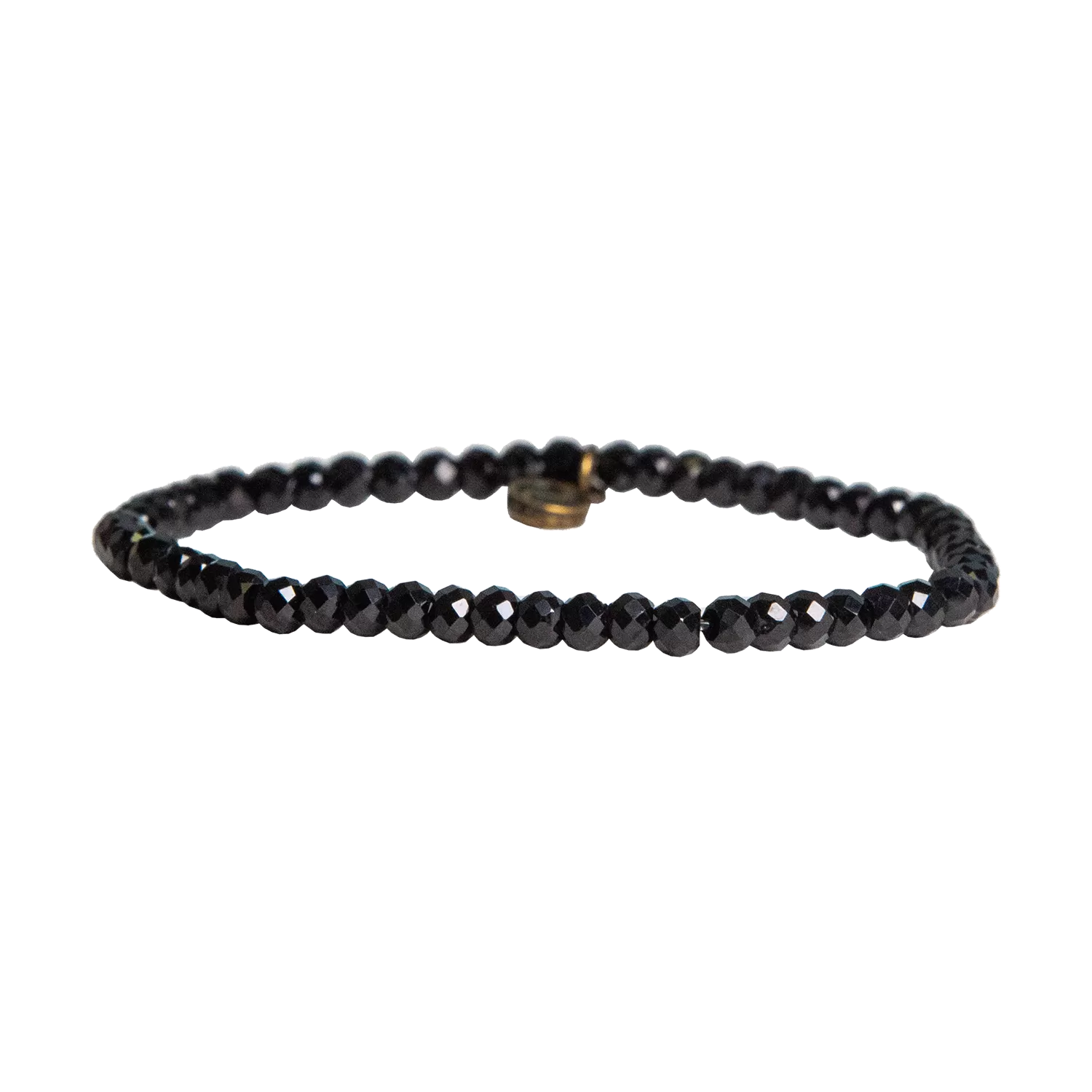 Black Spinel Mini Gemstone Bracelet