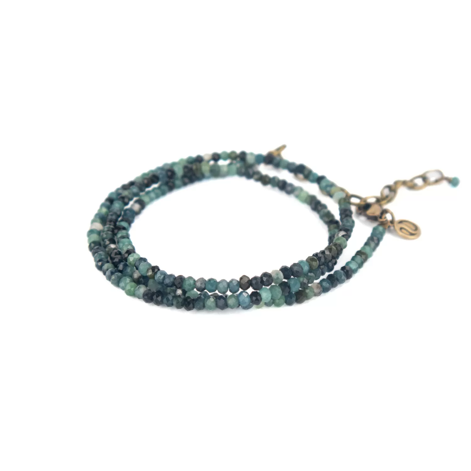 Blue Tourmaline Convertible Bracelet-Necklace