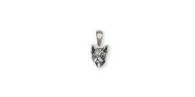 Boston Terrier Pendant Jewelry Sterling Silver Handmade Dog Pendant BO1-P