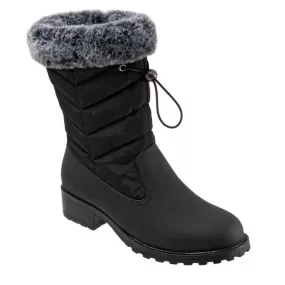 Bryce Black Mid Calf Boots