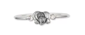 Bullmastiff Bracelet Jewelry Sterling Silver Handmade Dog Bracelet BM3-CB