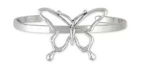 Butterfly Bracelet Jewelry Sterling Silver Handmade Butterfly Bracelet BY4-CB