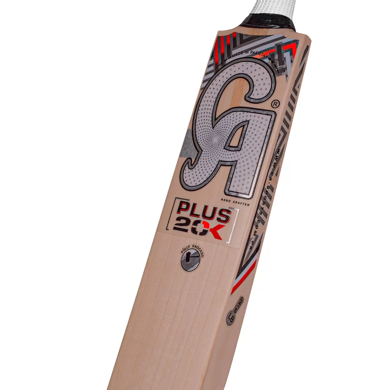 CA English Willow Cricket Bat PLUS 20-K Limited Edition, Adult, SH