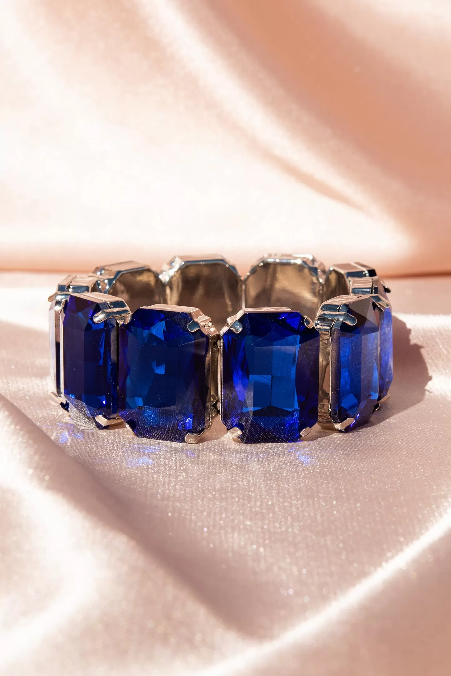 Carrie Octagon Rhinestone Bracelet