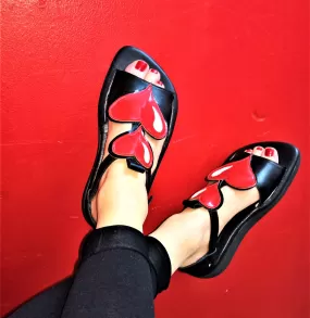 Cartoon HEART Sandals