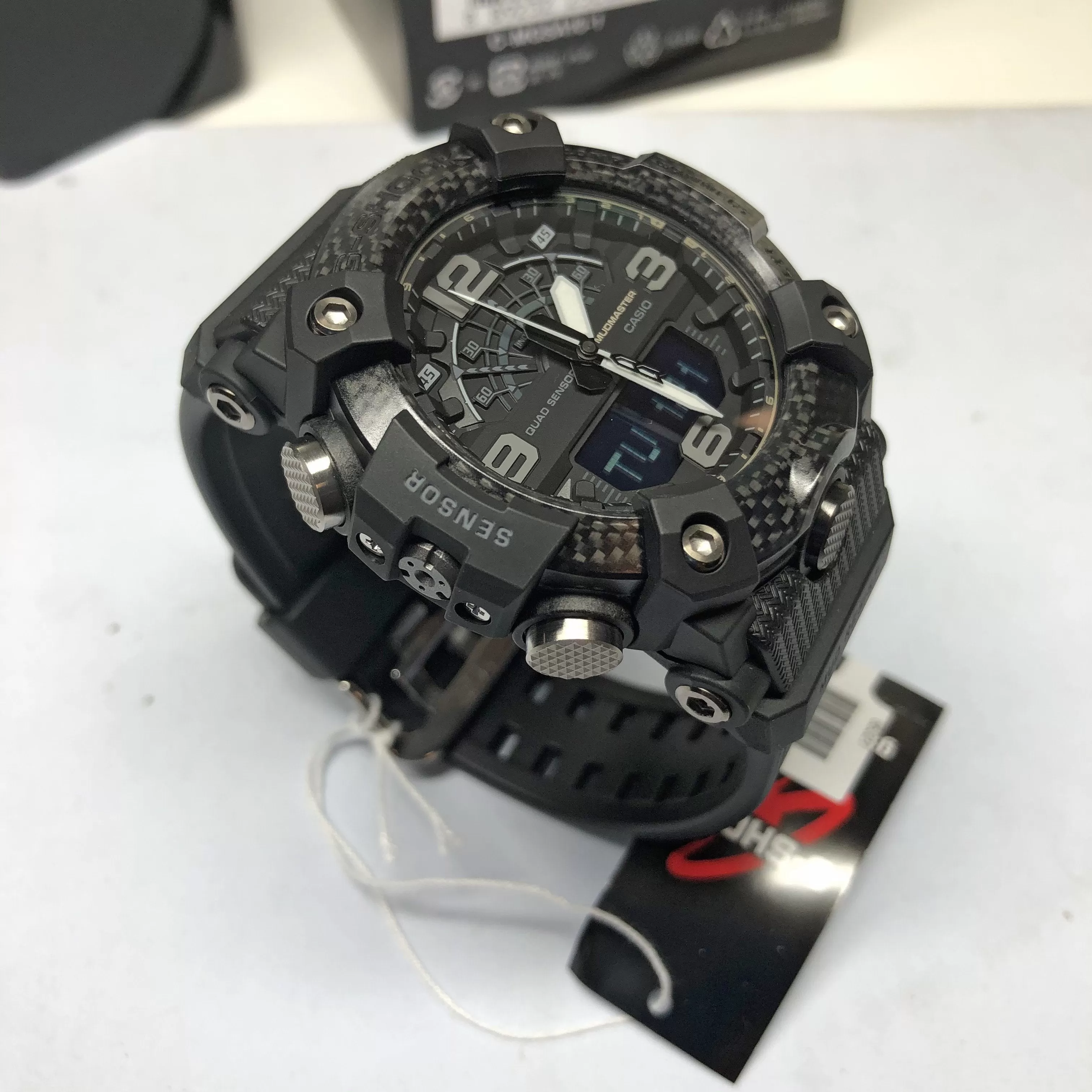 CASIO G-Shock GG-B100-1B Blackout Mudmaster Carbon Watch