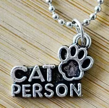 Cat Person Necklace