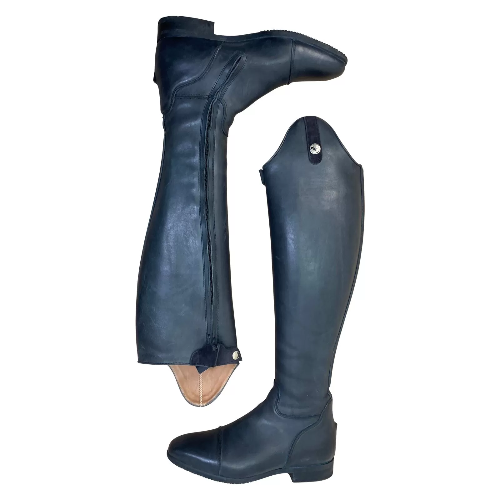 Celeris 'Passage Day' Dressage Boots in Deep Navy - Women's EU 39 (US 8.5 Tall/Medium)