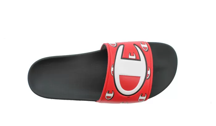 Champion IPO Repeat Black & Red Slides