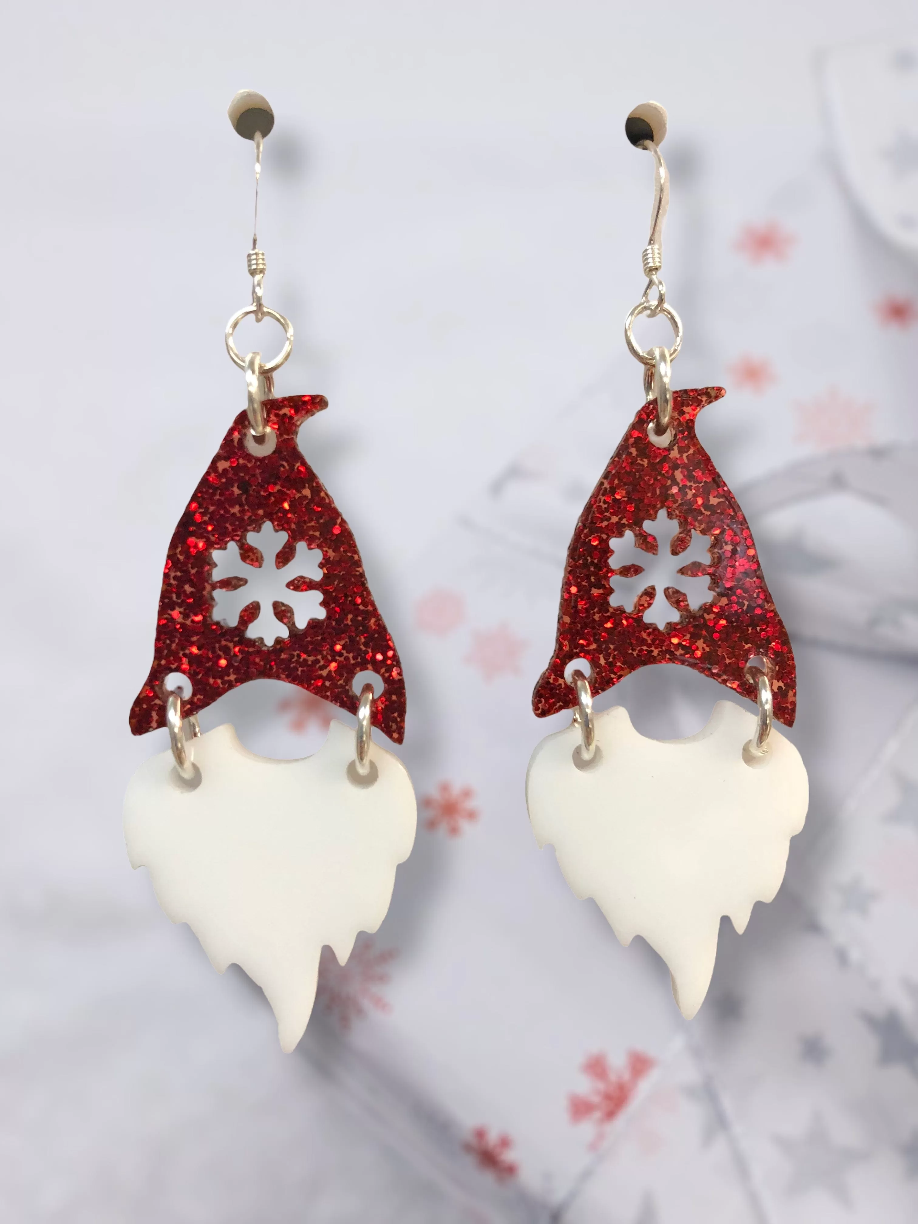 Christmas Gnome Earring Kit - Christmas Jewelry Making Kit