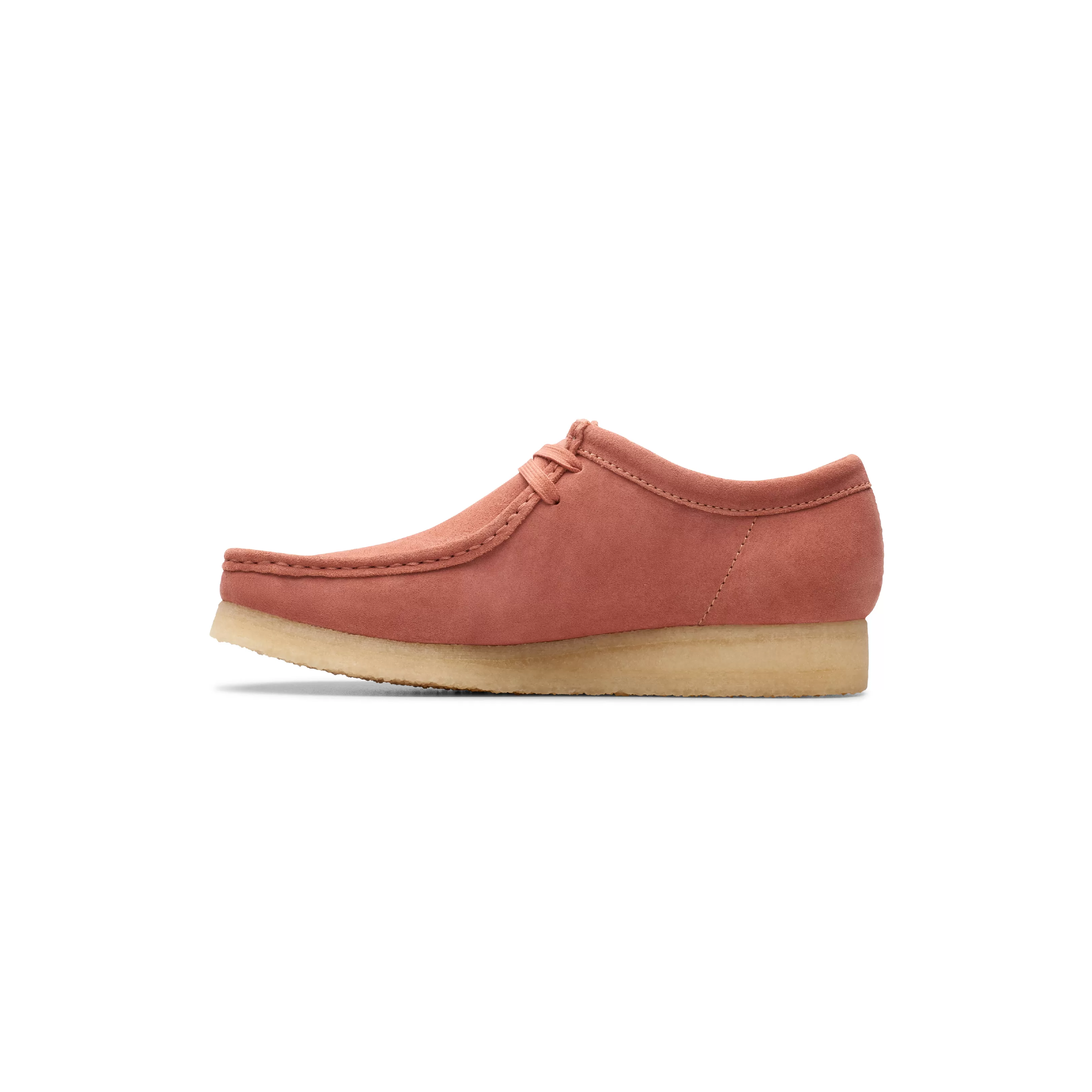 Clarks Wallabee Blush Pink Suede