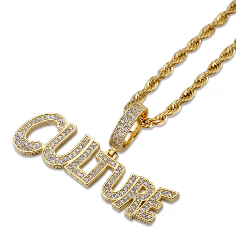 CULTURE Fully Iced Pendant