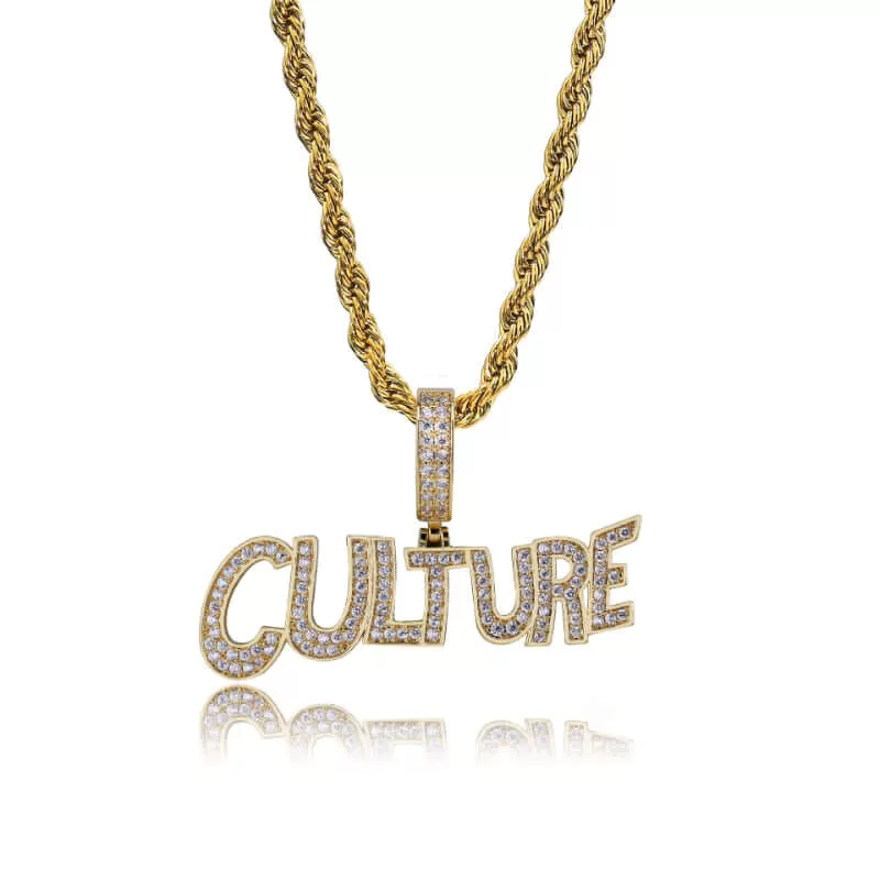 CULTURE Fully Iced Pendant