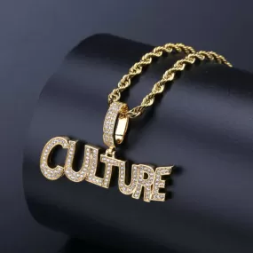 CULTURE Fully Iced Pendant