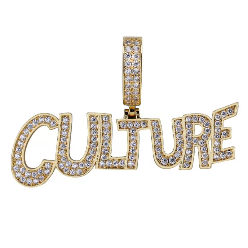 CULTURE Fully Iced Pendant