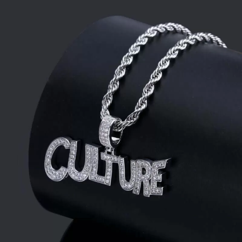 CULTURE Fully Iced Pendant