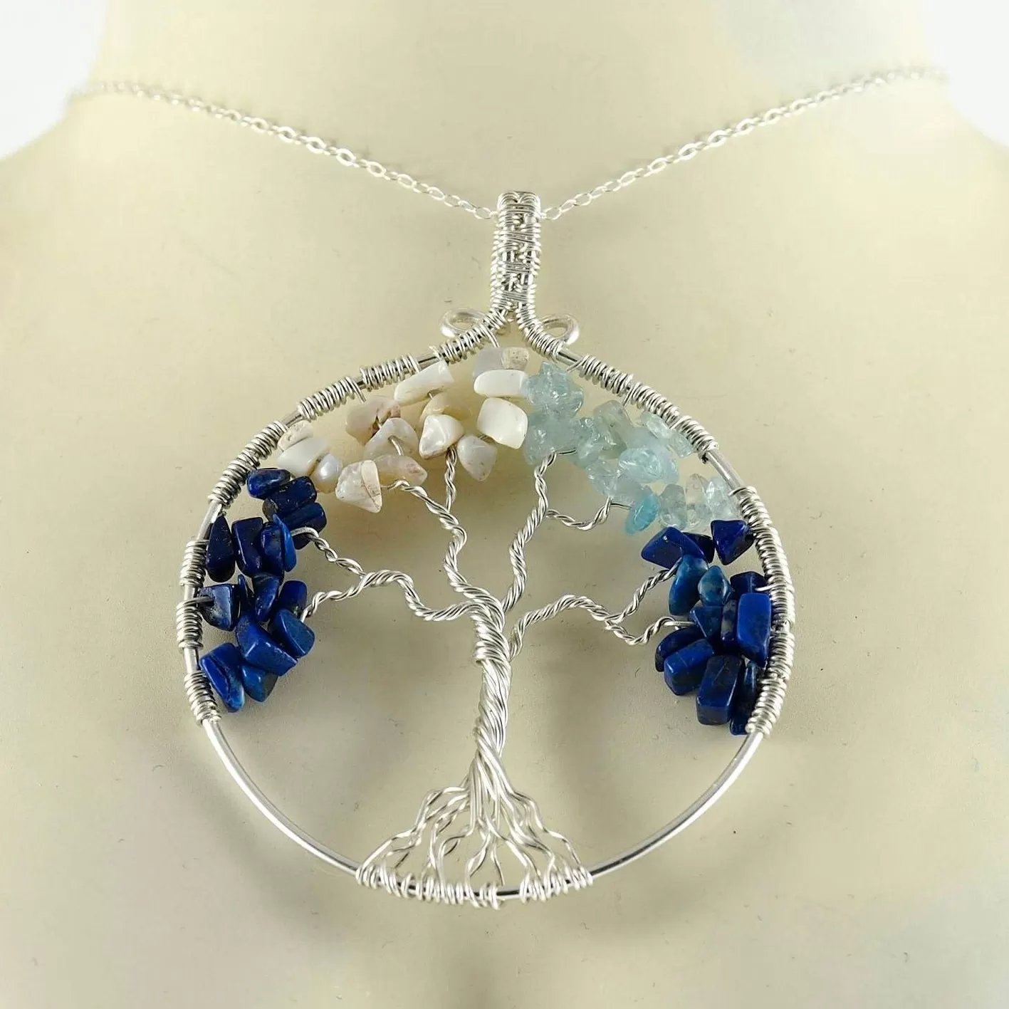 Custom Family Tree Jewelry Set ~ Birthstone Jewelry