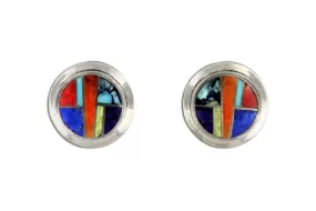 David Rosales Indian Summer Stud Earrings