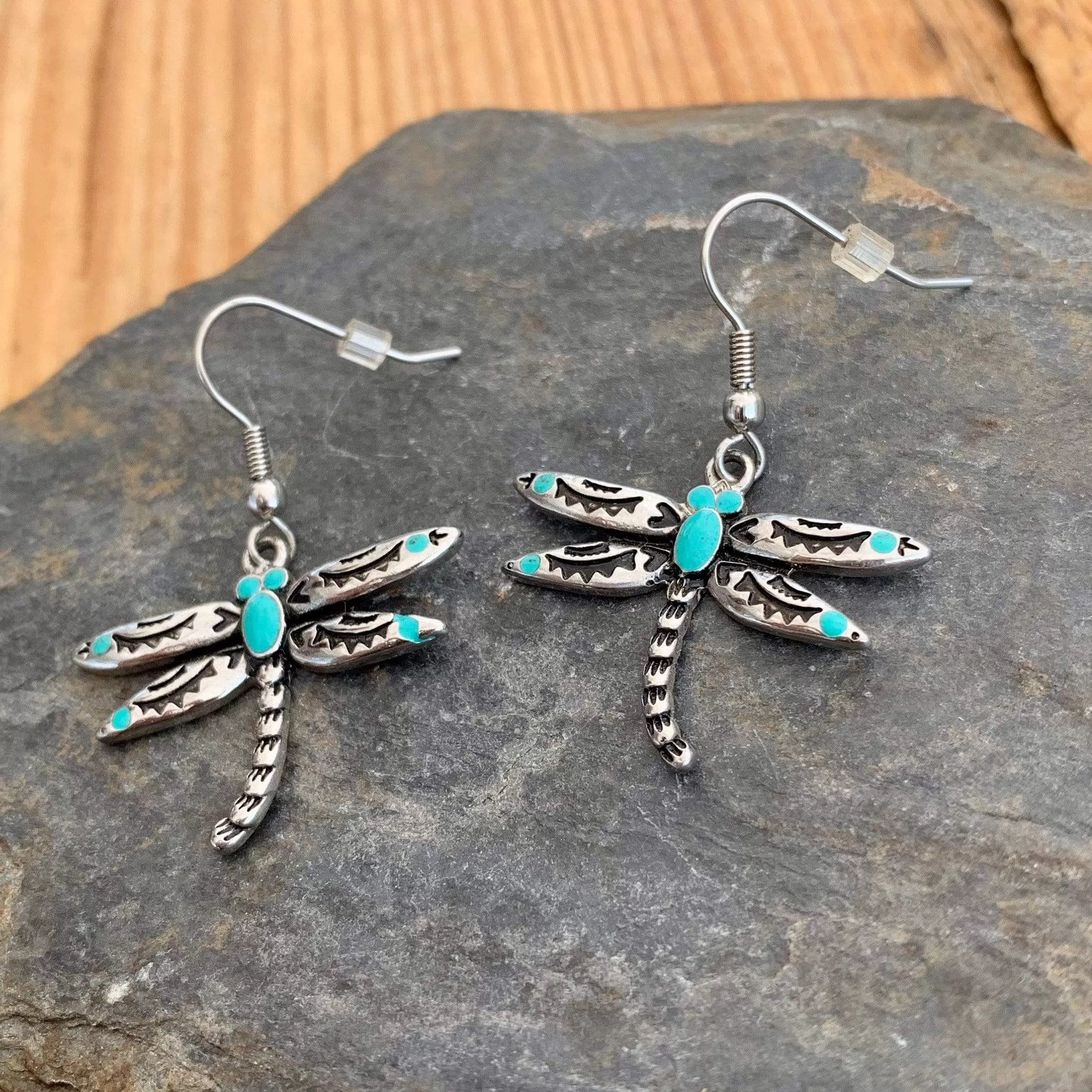 Dragonfly Turquoise Earrings SK2530E