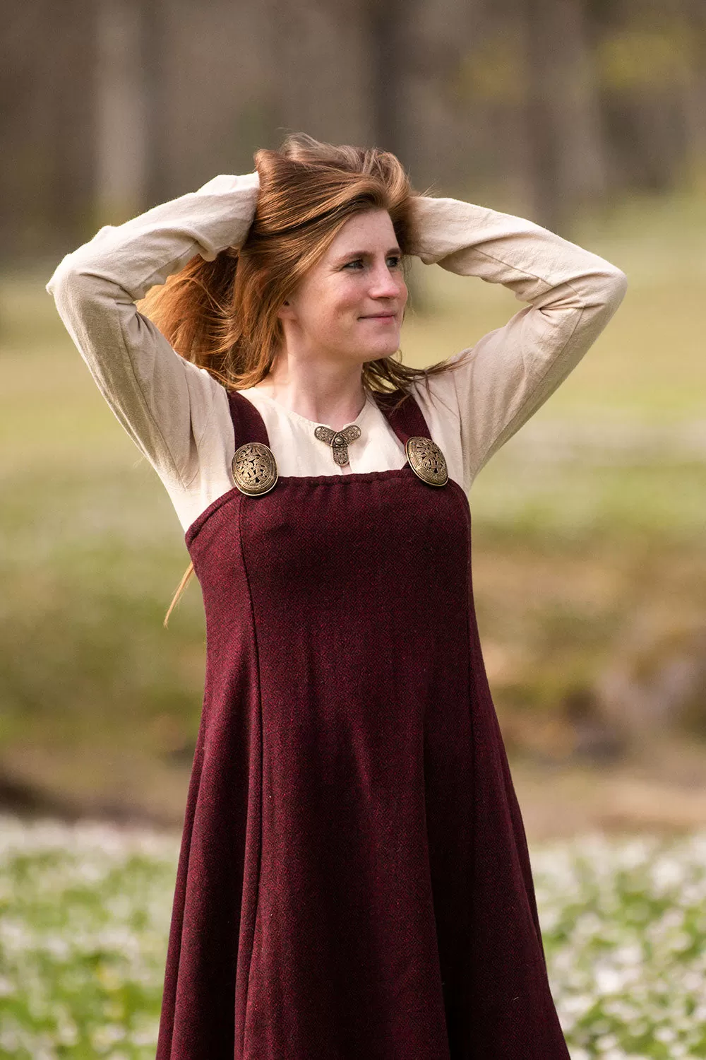 Draum Viking Apron Dress