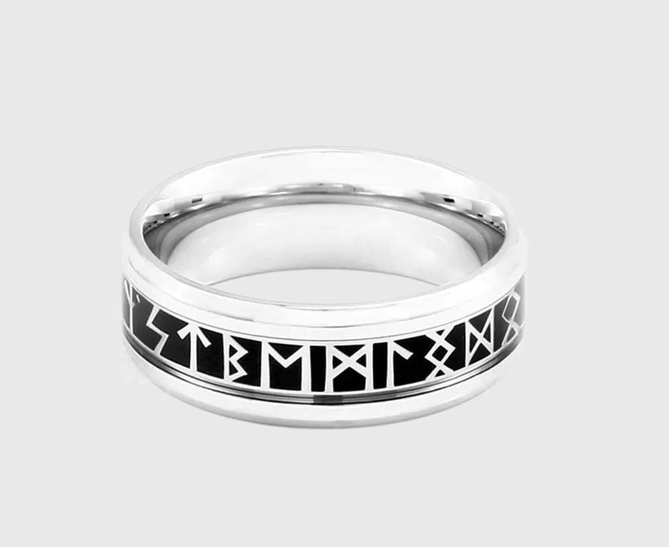 Elder Furthark Runes Rings